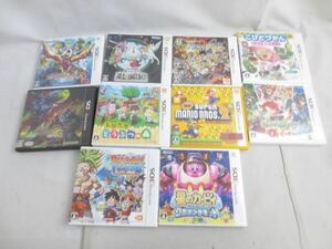 [ including in a package possible ] secondhand goods game Nintendo 3DS soft 10 point star. car bi. Robot bo planet New Super Mario Brothers 