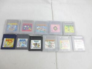 【同梱可】中古品 ゲーム ゲームボーイ ソフト 11点 ポケットモンスター 金 銀 ドラゴンクエストモンスターズ 等 グ