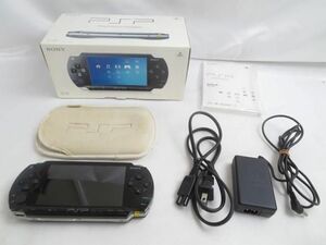 【同梱可】中古品 ゲーム PSP 本体 PSP1000 ピアノブラック 動作品 箱 説明書 充電ケーブル付き