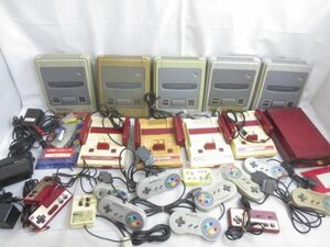 【まとめ売り 訳有】 ゲーム ファミコン 本体 HVC-001 スーパーファミコン SHVC-001 等 グッズセット