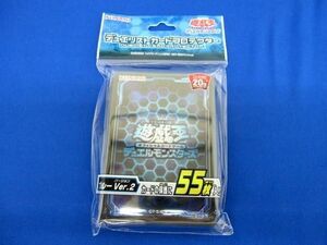 【同梱可】未開封 トレカ 遊戯王 サプライ デュエリストカードプロテクター ブルー Ver.2 55枚入り