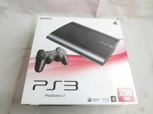 [ including in a package possible ] secondhand goods game PlayStation 3 PS3 body CECH-4000B tea -koru black operation goods peripherals box equipped 