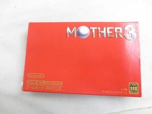 【同梱可】中古品 ゲーム ゲームボーイアドバンス ソフト MOTHER3 取扱説明書 箱あり