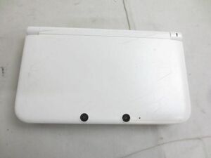 【同梱可】訳あり ゲーム ニンテンドー3DS LL 本体 SPR-001 ホワイト 動作品 充電ケーブル付き タッチペンなし