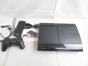 【同梱可】中古品 ゲーム プレイステーション3 PS3本体 CECH-4000B チャーコルブラック 動作品 周辺機器付き