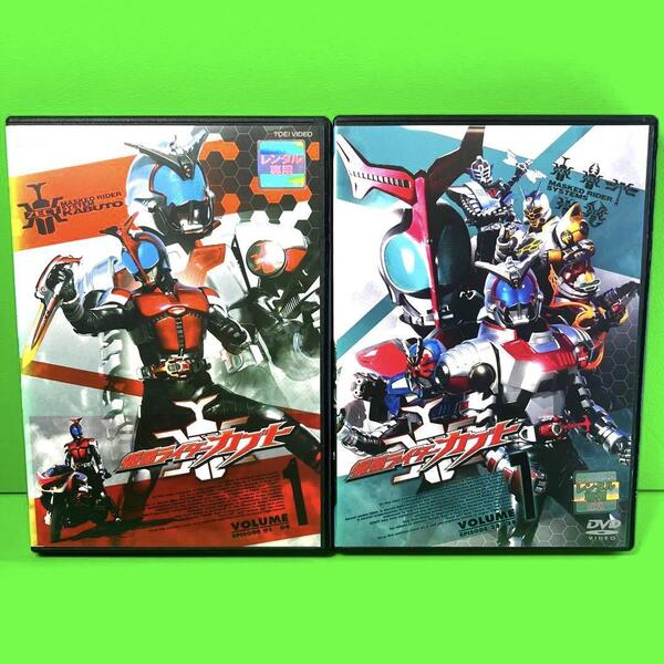 ケース付 仮面ライダーカブト DVD 全12巻 全巻セット 送料無料 /匿名配送