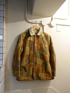 Lee outerwear Patchwork Print Boa Coverall　リー　ヴィンテージ　希少 パッチワークプリント　ボア ジャケット