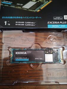 KIOXIA SSD 1TB/NVMe Gen3.0×4 M.2 2280 (3400/3200) EXCERIA PLUS G2