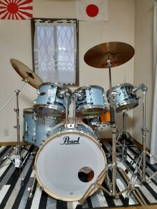  pearl SESSION STUDIO SELECT birch / mahogany 6 point set Ice Blueoyster
