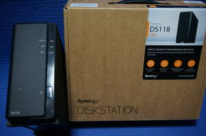 Synology NAS DS118 クアッドコア 1.4GHz搭載1ベイNASサーバー HDD3TB搭載