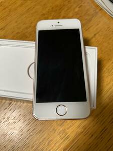 IphoneSE 16　ローズゴールド　バッテリー86％　超美品