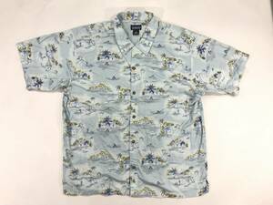  old clothes patagonia 15799 L size short sleeves shirt Patagonia pattern outdoor camp organic cotton patalohaaro is pataro is 