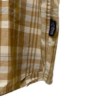 P9 パタゴニア　L アメリカ古着　薄手　チェックシャツ　オーガニックコットン　半袖　シャツ　　patagonia 54840 08年　イエロー　メンズ_画像4
