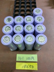 Y01 18650 lithium ion single battery 13 pcs set!!!