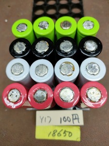 Y17 18650 lithium ion single battery 16 pcs set!!!