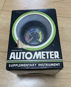 HECKMAN AUTO METER SERIES TSG-8 RM-50D vacuum gauge old car tachometer Hakosuka 