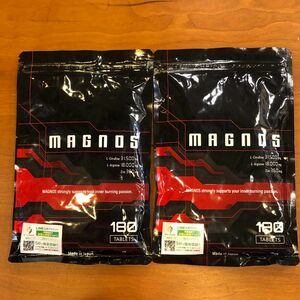 【2袋セット　匿名配送　送料無料】シトルリン マグノス　MAGNOS 180粒シトルリン アルギニン 亜鉛 マカ 高配合