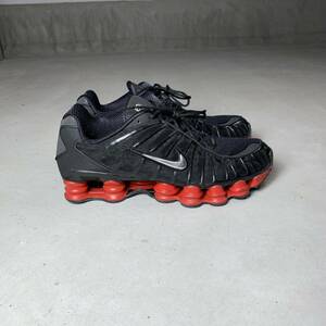 NIKE shox TL ショックス skepta スケプタ 29 赤黒 CI0987-001 CI0987 001 ナイキ BLACK ブラック 黒 RED レッド 赤 11 nova r4