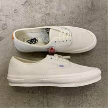 最後の一足 VANS VAULT OG authentic LX 28.5 バンズ ボルト アナハイム Anaheim オーセンティック スニーカー WHITE ホワイト 白 シロ_画像3