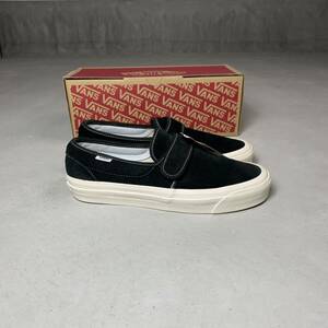 VANS Anaheim アナハイム slip-on 47 V style47 スタイル47 バンズ ボルト VAULT オーセンティック authentic 44 DX BLACK 黒 ブラック