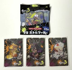 【全4点セット】セブンイレブン限定 スプラトゥーン3 キーホルダー全3種 + ブキボトルマーカー1種 新品未開封 