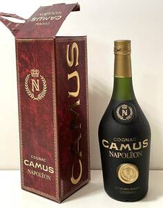 未開栓 比較的綺麗な箱付き NAPOLEON CAMUS ナポレオン カミュ 700ml 40度 古酒 ブランデー コニャック