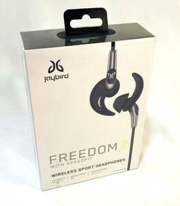 未開封新品・Jaybird Freedom 2 ワイヤレスイヤホン Bluetooth/防水・防汗/スポーツ対応 ブラック JBD-FDM-002MBA