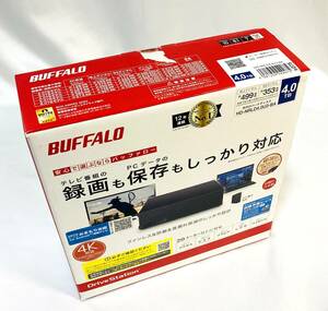 バッファロー BUFFALO HD-NRLD4.0U3-BA 4TB 外付けハードディスクドライブ スタンダードモデル JAN:4981254049075