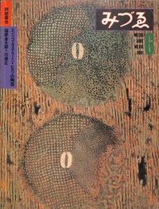 ☆☆　みずゑ　81年6月（915)　阿部展也、エンリコ・カステラーニ、ピカソの陶芸、福原金太郎、川俣正