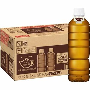  новый товар Asahi напиток чай 500ml×24шт.@ этикетка отсутствует бутылка hojicha 34