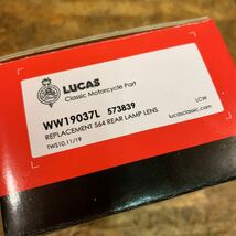 ルーカス　純正　テールライト　交換用レンズ　トライアンフ　ビンテージ　LUCAS BSA norton　SR L564　(WW19037L)_画像4