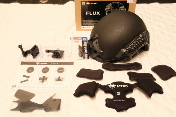 PTS MTEK FLUXヘルメット GoPro用NVGマウント付