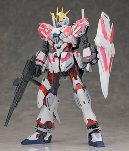 組立済ガンプラ「MG 1/100 ナラティブガンダム C装備　Ver.Ka」完成品　(「機動戦士ガンダムNT」より) 　未使用プラスチックシール付属