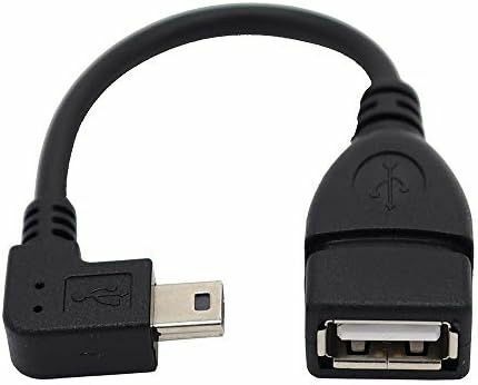  mini変換ケーブル USB(miniB)オス-USB(A)メス 