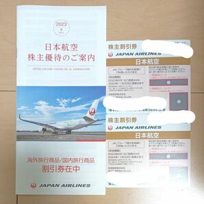 JAL　株主割引券　2枚
