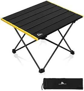 iClimb folding table camp table outdoor table 41×34.5×29cm roll table navy blue Park 