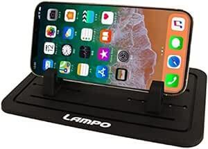 LAMPO スマートフォン用車載ホルダー GPS用クリップホルダー iPhone 各種スマートフォン スマホスタンド ダッシュボー