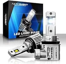 NOVSIGHT H11 LEDヘッドライト H8/H9/H16 新車検対応 一体型 ledバルブ 車/バイク用 DC9-32_画像1