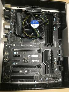 MSI Z270 PC MATE + PentiumG4400 セット