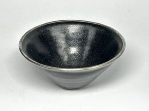 時代物　建窯茶碗　天目茶碗　箱付き　茶道具　唐物　中国美術　a04309