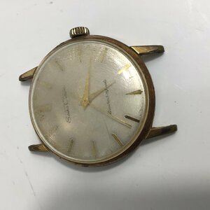 5075 【可動品】SEIKO セイコー CROWN クラウン J14036 ダイヤショック 21石 手巻 メンズ腕時計