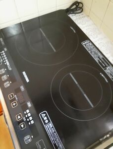 IH 電気コンロ 2口 クッキングヒーター