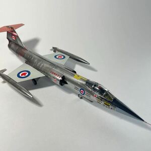 Art hand Auction Hasegawa 1/72 CF-104 Starfighter Canadian Armed Forces Completed Painted Fighter Model Kit Free Shipping, Plastic Models, aircraft, Finished Product