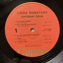 【USオルジナル】Linda Ronstadt / Different Drum リンダ・ロンシュタット USオリジナル盤 レコード 初期コンピ_画像5