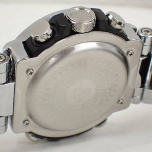 UH1652《1円》《極美品》稼働 FOXBOX メンズ アナデジ腕時計 クロノグラフ 純正ラバーバンド 箱・取説付の画像7