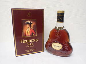 YH589【未開栓】Hennessy XO COGNAC ヘネシー コニャックXO ※箱付き 洋酒 古酒 ブランデー