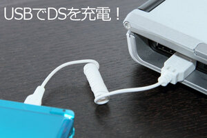 ∬送料無料∬DS充電ケーブル∬USB充電ケーブルDSi DSiLL 3DS 3DSLL 充電ケーブル 純正アダプタWAP-002対応機で　新品 即決