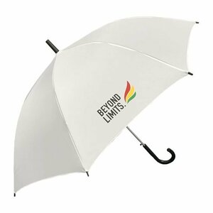 新品 傘 晴れ雨どちらでも使える 日傘/雨傘 ゴルフのラウンド中など ホワイト