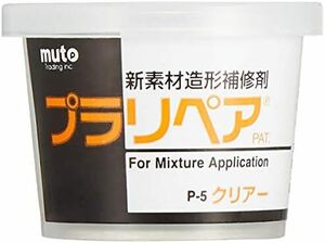 プラリペアR パウダー粉 造形補修剤 5g P-5 透明