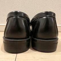 【数回使用程度】HARUTA ハルタ ローファー ブラック JCTB 6650 日本製 革靴 ビジネスシューズ_画像5